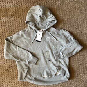 Nike Heather Gray Pullover Hoodie